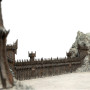 Weta Workshop Statue du Seigneur des Anneaux Porte Noire du Mordor 15 cm