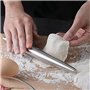 Rouleau à pâtisserie en acier inoxydable - Antiadhésif - design moderne