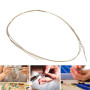 Dauerhaft Fil à souder en cuivre doré , Bijoux en Fil d'or résistant au ternissement Faisant du Fil de cuivre , pour Le soudage 