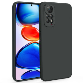 Vancle Coque Compatible pour Xiaomi Redmi Note 11 4G / 11S 4G, Coque en Silicone avec Design Spécial Bord Droit pour SXiaomi Red