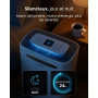 Pro Breeze Déshumidificateur Compresseur 20L/jour pour pièces jusqu'à 30 m² - 4 modes, Sèche-linge, Drainage continu, Minuterie 
