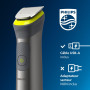 Philips Multigroom Series 7000 - Tondeuse tout-en-un équipée de 14 sabots pour le visage, la tête et le corps, et 21 hauteurs de