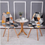 Housse de Chaise Scandinaves Lot de 6, Extensible Housse de Chaise de Salle à Manger, Universelle Couverture de Chaise sans Acco