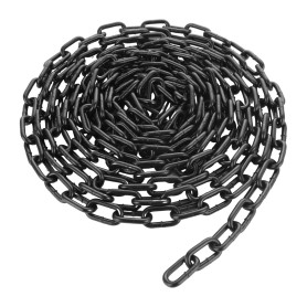 WOPPLXY Chaine Acier en Acier au Carbone, Chainette Metal 6 m φ6 mm, Chaîne de Clôture pour Chaises Hamacs, Clôtures, Hamacs (No