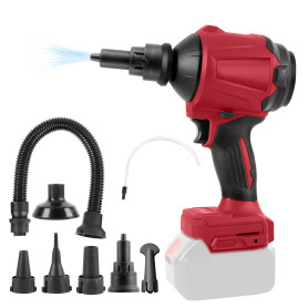 Souffleur à poussière sans Fil pour Milwaukee 18 V, Moteur à Vitesse Variable 1 000 W, dépoussiéreur à air comprimé portatif ave
