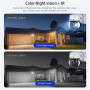 SHIWOJIA Camera Tuya Exterieur, Camera Solaire Exterieur WiFi sans Fil, 3MP Camera Smart Life, 360° PTZ, Vision Nocturne Couleur