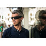 OhO Lunettes de soleil vidéo 32 Go 1080p Full HD avec caméra intégrée 15 MP et protection UV400 polarisée et lentille interchang