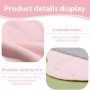 OYZOQ Lot de 4 protege slip lavable, serviettes hygiéniques lavables en graphène pour les règles, anti-fuites pour femmes et fil