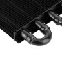 Leapiture Kit de Refroidissement d'huile Moteur de Transmission à 6 rangées de Voiture, radiateur de Refroidissement Universel à