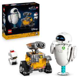 LEGO | Disney et Pixar Wall-E et Eve - Set de Construction pour Adulte - Maquette à Exposer - Robots en Briques avec Figurines d LEGO | Disney et Pixar Wall-E et Eve - Set de Construction pour Adulte - Maquette à Exposer - Robots en Briques avec Figurines d