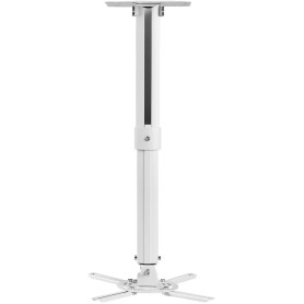 suptek Support de Plafond pour projecteur – Support Mural Universel pour projecteur avec Perche d'extension de 21–54 cm jusqu'à 