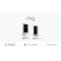 Ring Caméra extérieure sans fil (Stick Up Cam) + Caméra intérieure (Indoor Cam 2e gén.) | Caméra de surveillance wifi avec vidéo