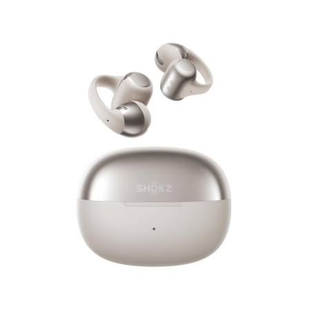 SHOKZ OpenDots ONE Casque à oreilles libres, Audio Dolby Premium, Écouteur à Clip 6,5 g, Bluetooth 5.4, sans Fil avec Micro, Cha