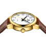 LN LENQIN Montre Femme Montres à Quartz analogiques pour Femmes Montres-Bracelets pour Femmes étanches avec Bracelet en Cuir