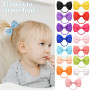 30 Pièces ChouChou Noeud Papillon Accessoires de Cheveux pour Filles,Bébé arcs élastiques à cheveux avec ruban gros-grain,pour l