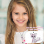 MIRKUZI Colliers pour fille Colliers 2 pièces, colliers de chat mignons pour filles, pendentifs de chat, cadeaux de Noël, cadeau