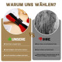 Lot de 14 brins de fil à broder noir de 120 yards en coton pour point de croix, idéal pour les bracelets d'amitié et les travaux