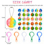 MLPKOI 30PCS Mini Fidget Jouet Porte clés, Jouets Sensoriels à Bulles, Anti Stress Enfants Pop It Fidget Toys, Jouets Sensoriels