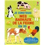 Je construis mes animaux de la ferme en 3D - Dès 4 ans