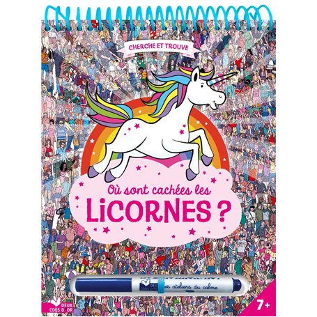 Où sont cachées les licornes ? - bloc avec un feutre effaçable 8,76 €