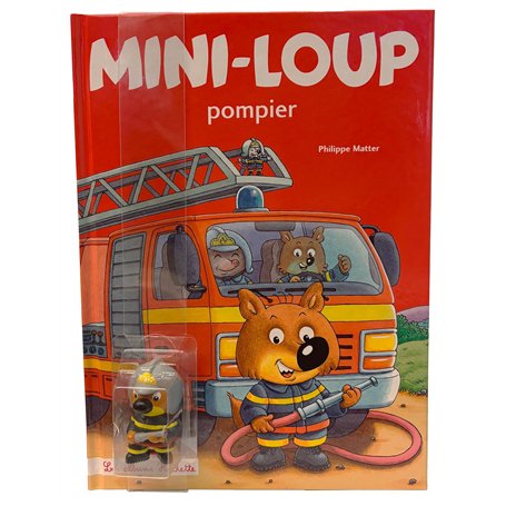 Mini-Loup Pompier avec figurine