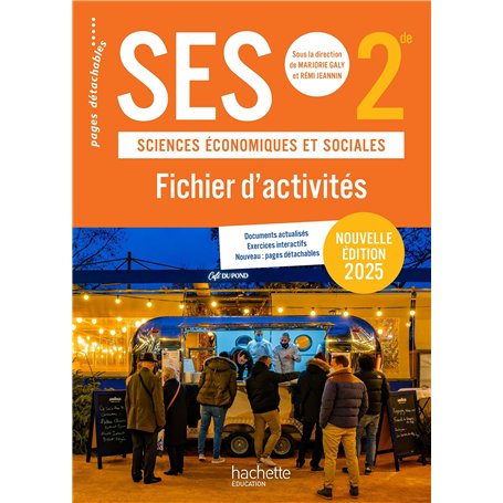 Fichier d'activités SES 2de - Ed. 2025