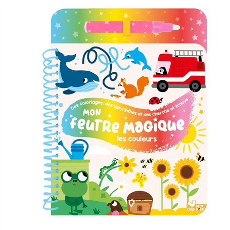 Mon feutre magique Les couleurs