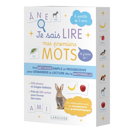 Je sais lire mes premiers mots et j'aime ça ! - La méthode de lecture Niveau 1