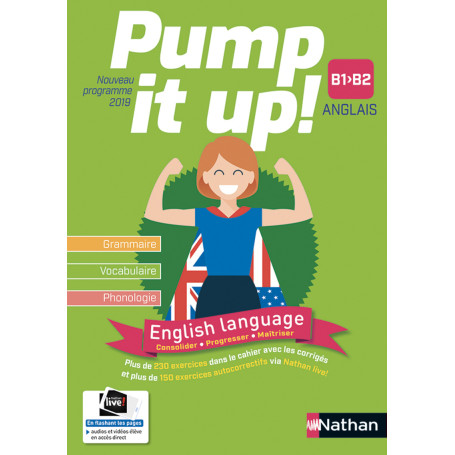 Pump it up! B1>B2 - cahier de langue - 2