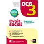 DCG 3 - Droit social - Manuel et applications - Millésime 2025-2026