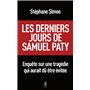 Les derniers jours de Samuel Paty
