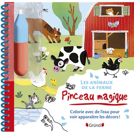 Pinceau magique - Les animaux de la ferme
