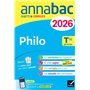 Annales du bac 2026 - Annabac Philo Tle générale