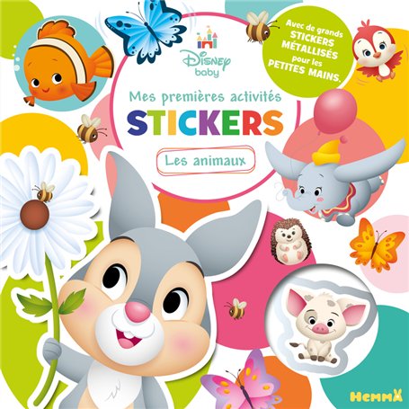 Disney Baby - Mes premières activités stickers - Les animaux
