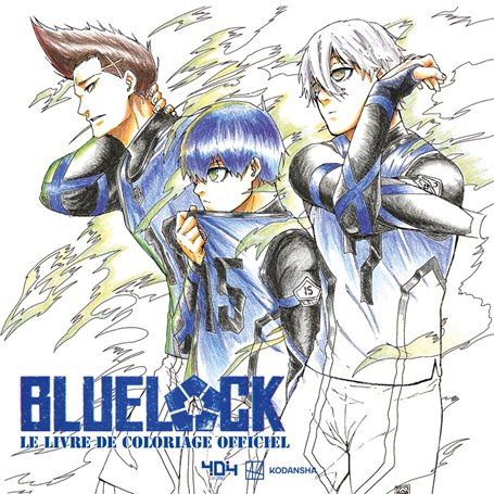 Blue Lock - Le livre de coloriage officiel
