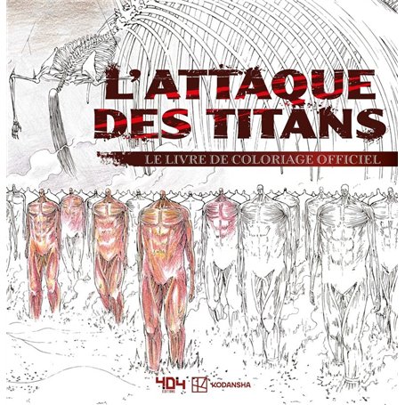 L'attaque des titans - Le livre de coloriage officiel