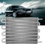 Refroidisseur d'huile de voiture Kit de refroidisseur d'huile de Transmission à distance de 8 rangées Kit de refroidisseur d'hui