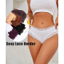 ALL OF SHE Lot de 6 sous-vêtements en Coton Caleçons Femmes Slip Dentelle Culotte Soft Hipster Sexy Panties Underwear Women Mult