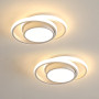 Comely 2 Pièces Plafonniers LED Moderne pour Chambre, Cuisine, Couloir, 32W 2350LM Luminaire Plafond, Rond Lampe LED Plafond, Lu