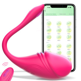 Vibromasseurs Feminin Clitoridien Bullet Bluetooth Vibrateur Télécommandé Portable &Point g pour Femme Sex Toys Stimulateur de C