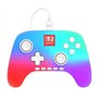 Manette de jeu - Nintendo Switch 2 - Lumectra - Filaire - Blanc - Power A