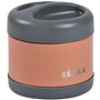 Thermo-portion - BEABA - 500 ml - Inox - Gris minéral / Terracotta