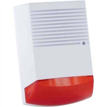 Sirene factice extérieure - CHACON - Non alimentée - Blanc