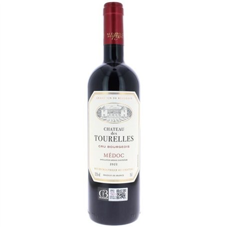 Château Des Tourelles 2021 Médoc Cru Bourgeois - Vin rouge de Bordeaux