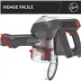 Aspirateur balai - HOOVER - HF122AH - 22 V - 40 min - 0,9 L - Rouge / Gris