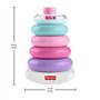 Fisher-Price - Pyramide Arc-en-ciel - Jouet d'éveil a empiler pour bébés - Fisher-Price - JGP94