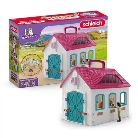 Coffret Écurie Transportable SCHLEICH 42703 Horse Club