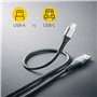 Câble USB A vers USB-C INTENSO A315C Noir