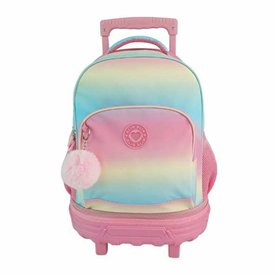 Cartable à roulettes Toybags Blin Blin Gradient Pink