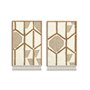 Cadre Home ESPRIT Beige Naturel Boho 60 x 3 x 90 cm (2 Unités)